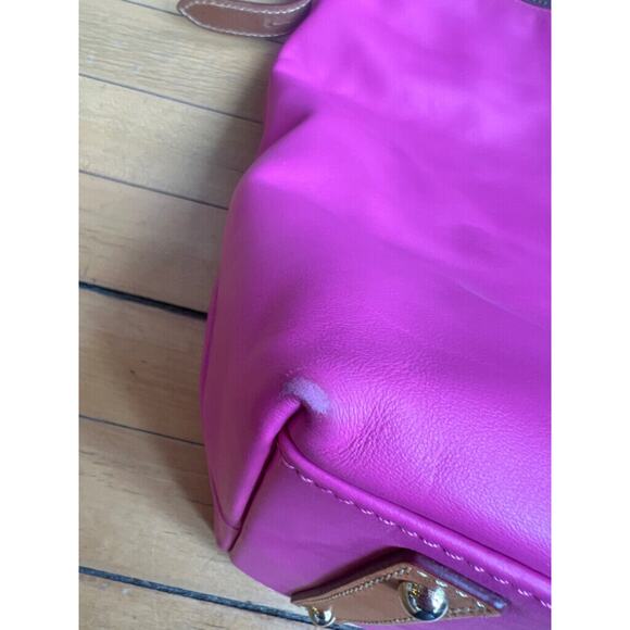 Dooney & Bourke McKenzie Bubblegum Pink Large Hobo Bag Purse Handbag - Picture 5 of 12